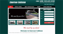 Desktop Screenshot of emersoncollision.com